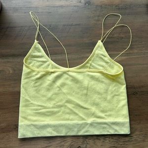 Urban outfitters strappy cropped tank top